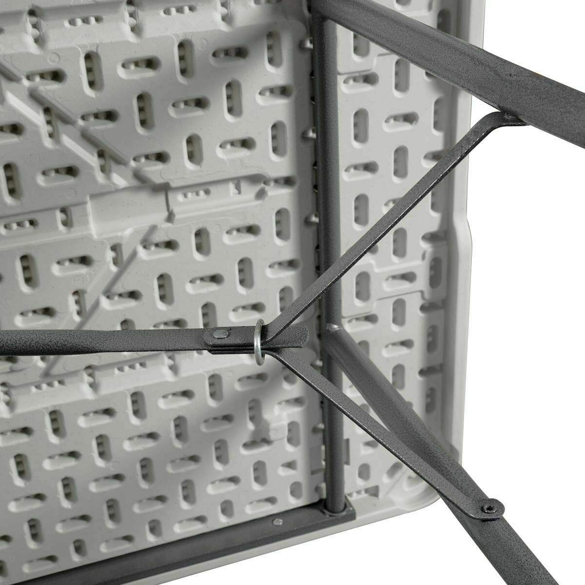 Giantex Folding Table, Off White