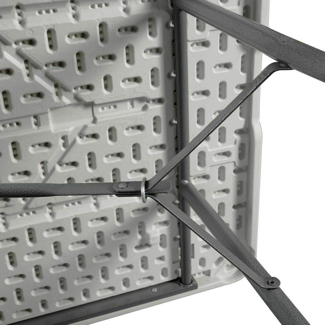 Giantex Folding Table, Off White
