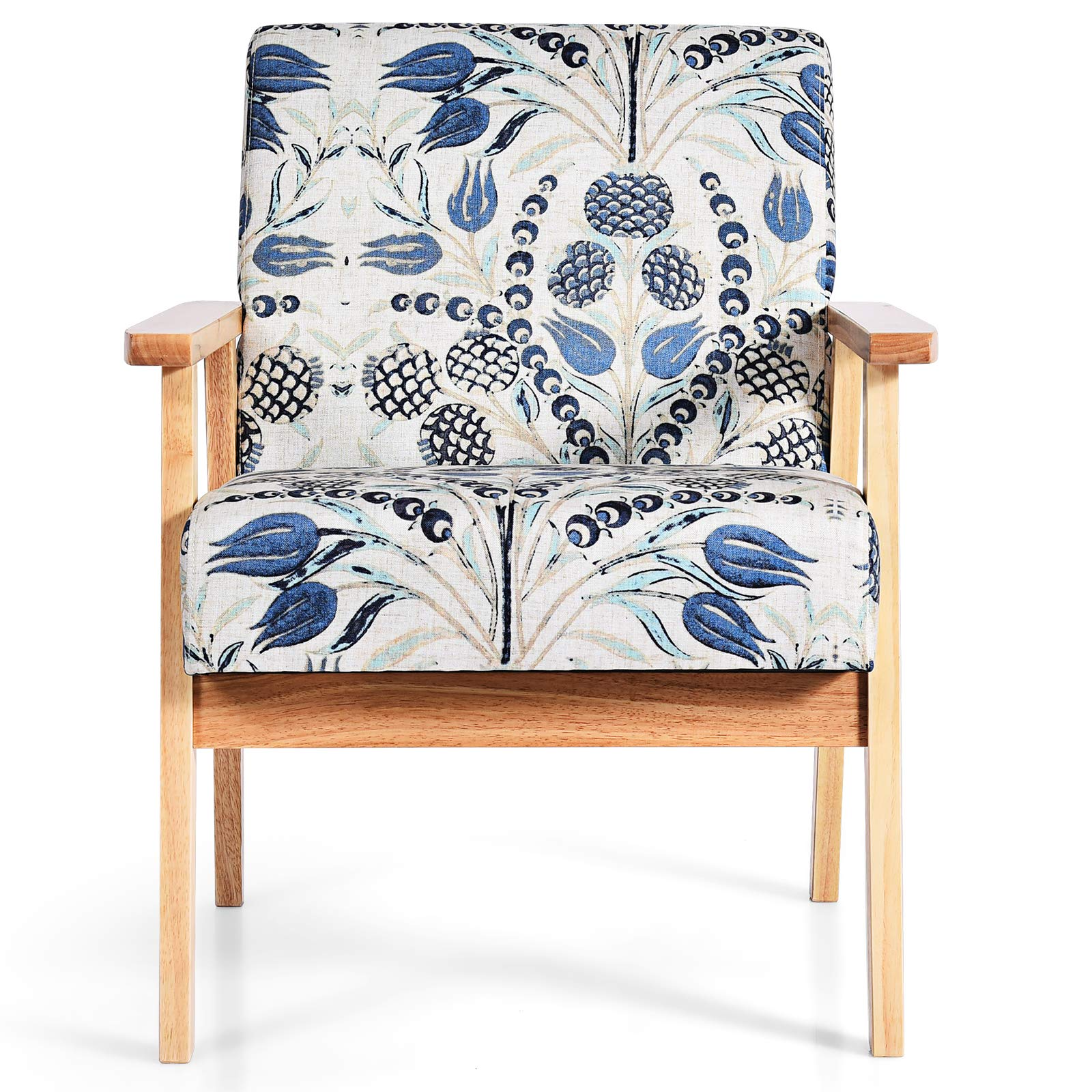 Giantex Decorative Retro Accent Chairs for Living Room