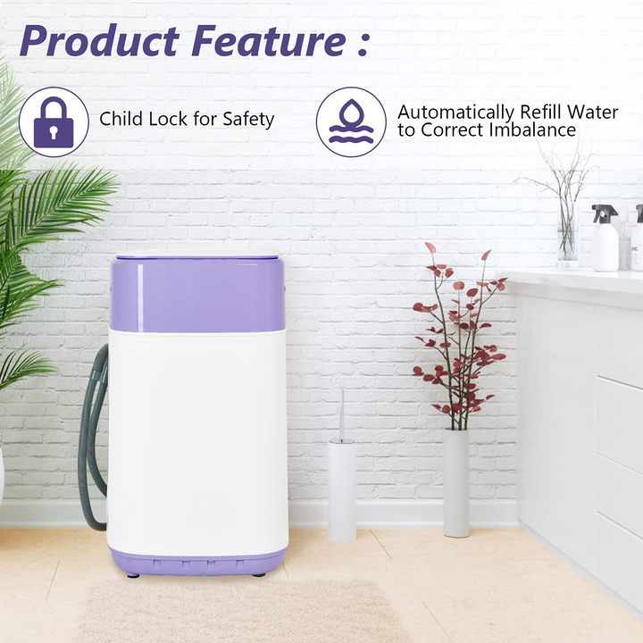 Portable Baby Laundry Washer and Dryer Combo