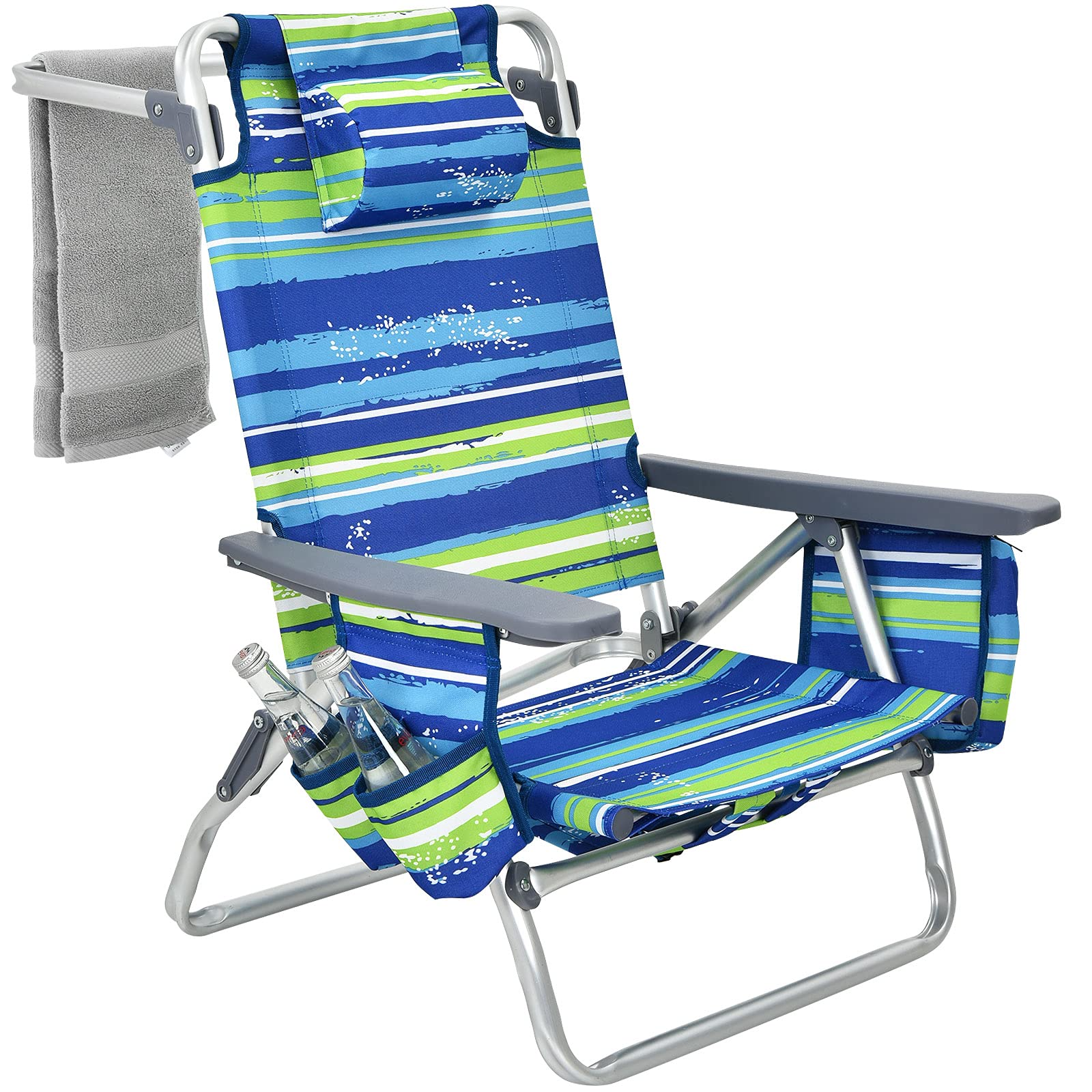 Giantex Beach Chair 2-Pack Sling Camping Chair