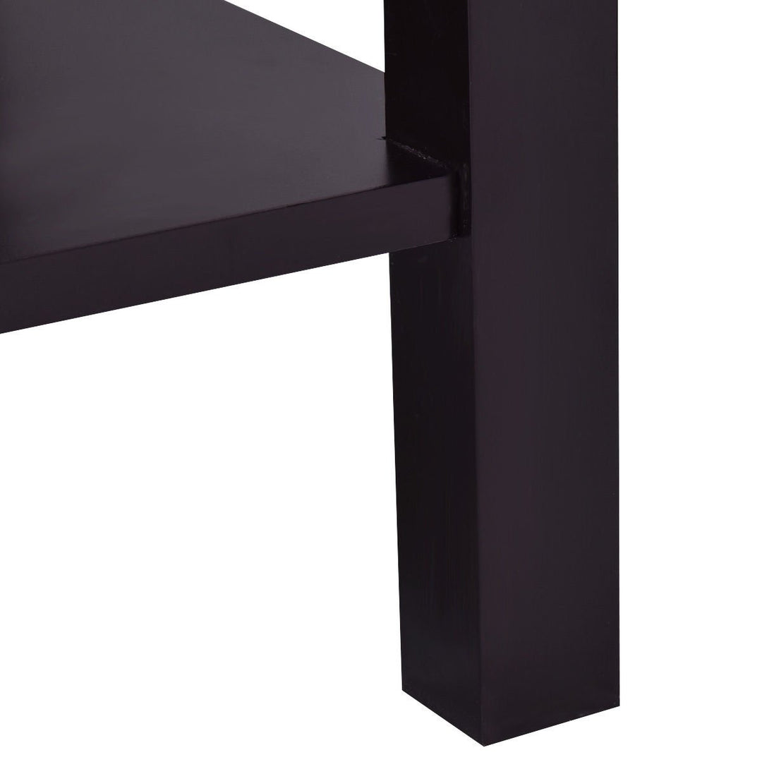 Giantex Nightstand W/Drawer and Shelf, Stable Frame Storage Cabinet