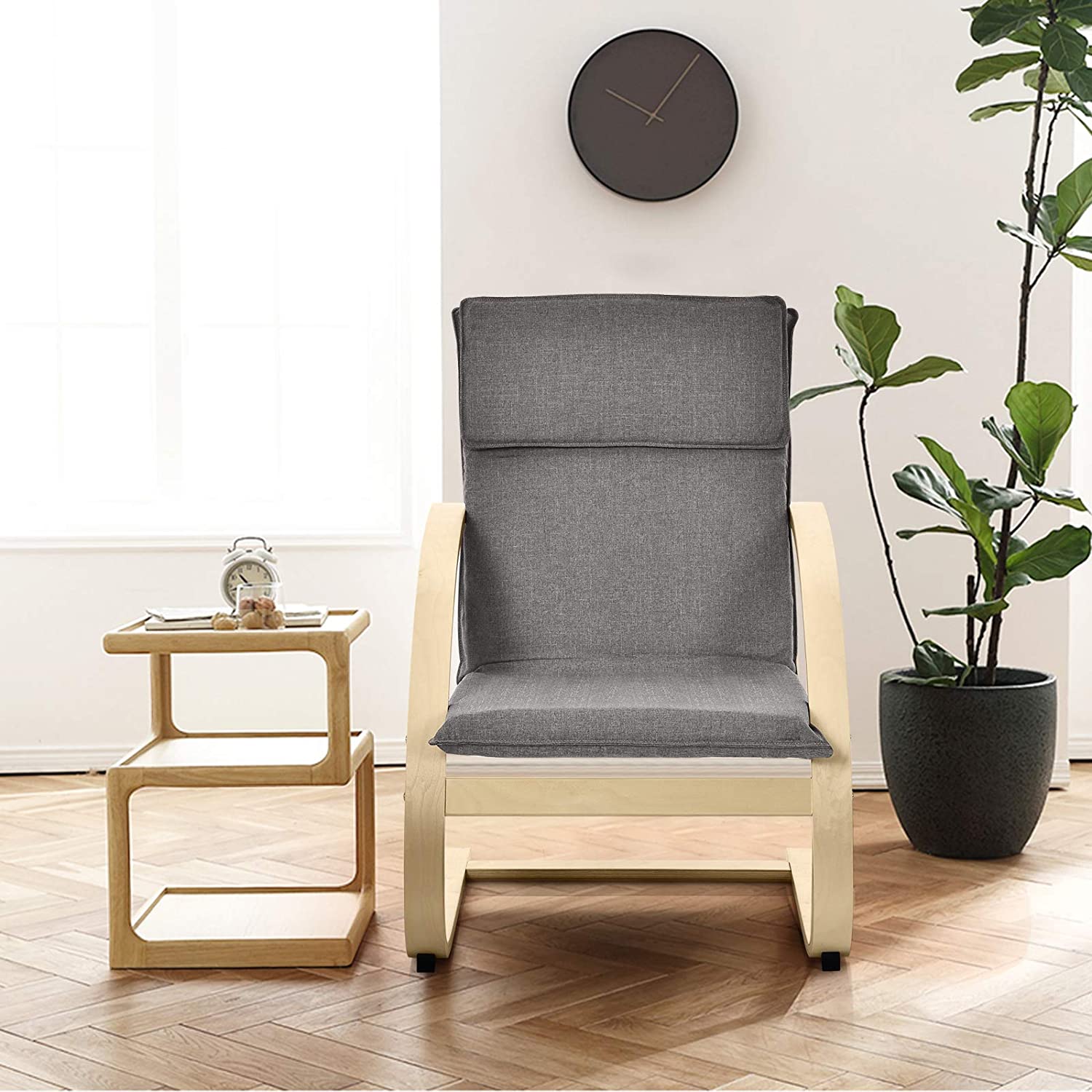 Giantex Office Accent Armchair (1, Gray)