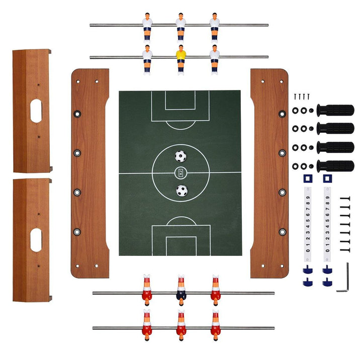 Giantex 20in Foosball Table , Mini Foosball Table Top w/ Score Keepers, 2 Balls - Giantexus