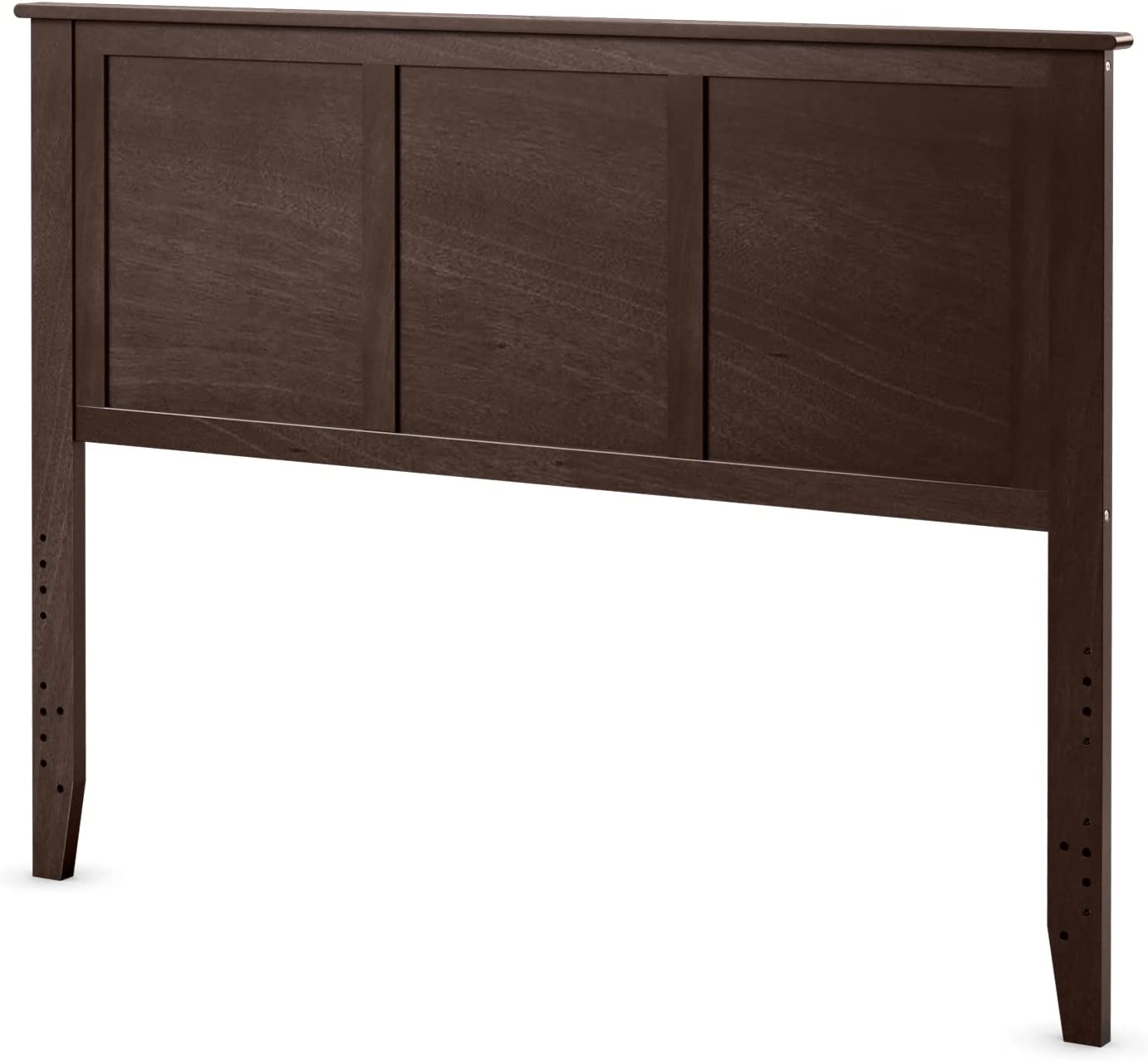 Giantex Wood Headboard, Flat Panel Headboard with Pre-drilled Holes for Height Adjustment