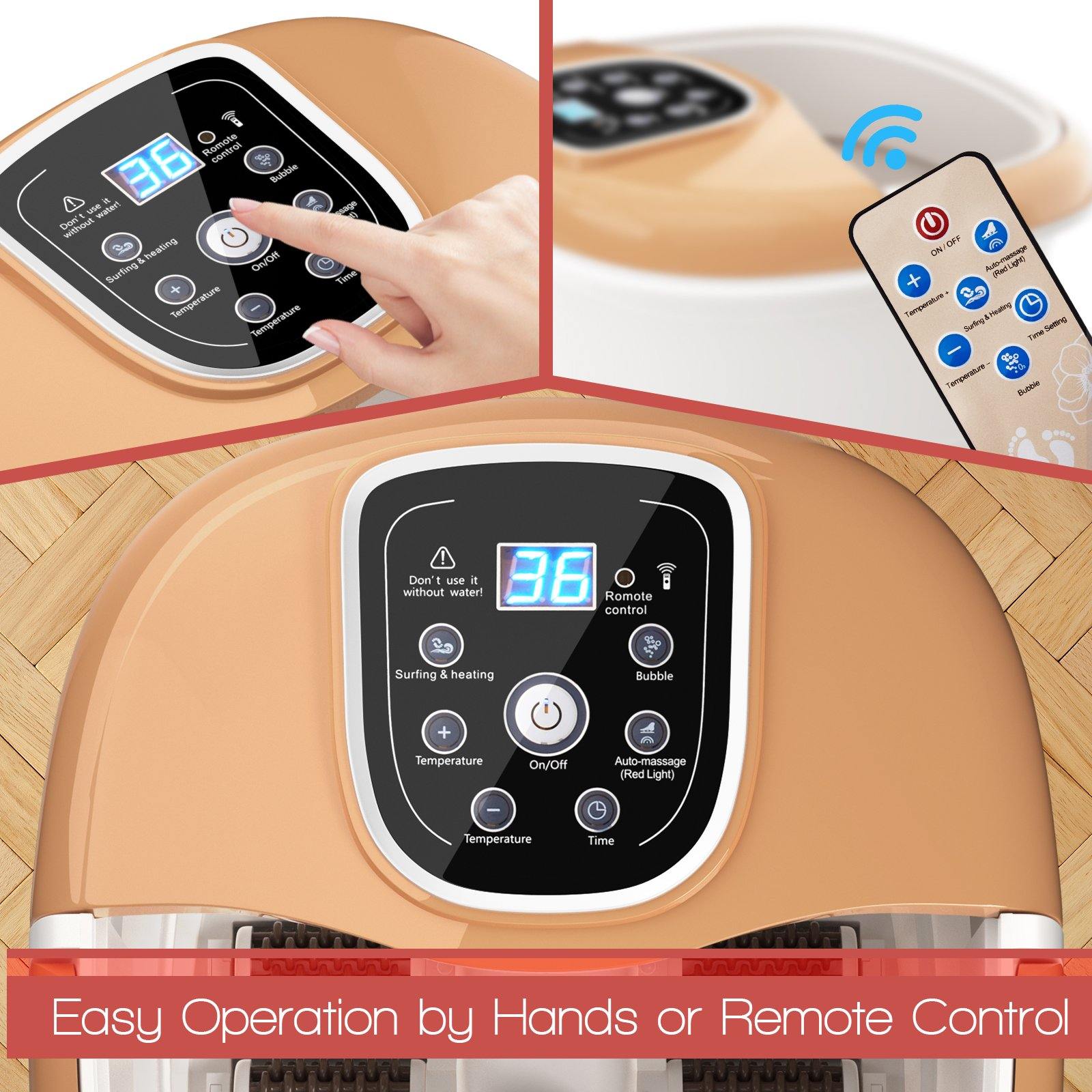 All in One Foot Spa Bath Massager - Giantex