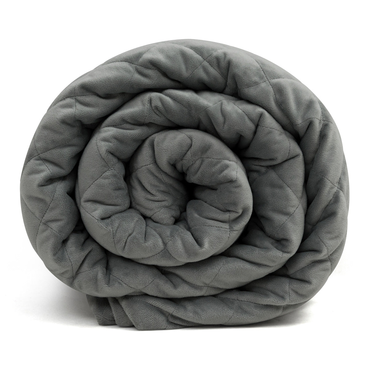 Adult Weighted Blanket & Removable Duvet Cover| 15-25 lbs, 60"x 80" | Queen Size Bed - Giantexus
