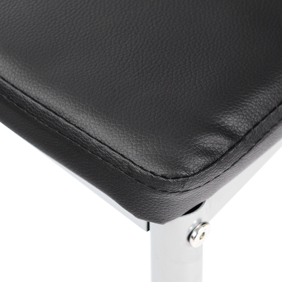 Giantex Set of 4 PU Leather Dining Side Chairs with Padded Seat Foot Cap