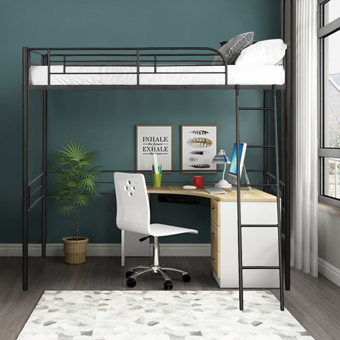 Giantex Heavy Duty Twin Loft Bed with Ladder