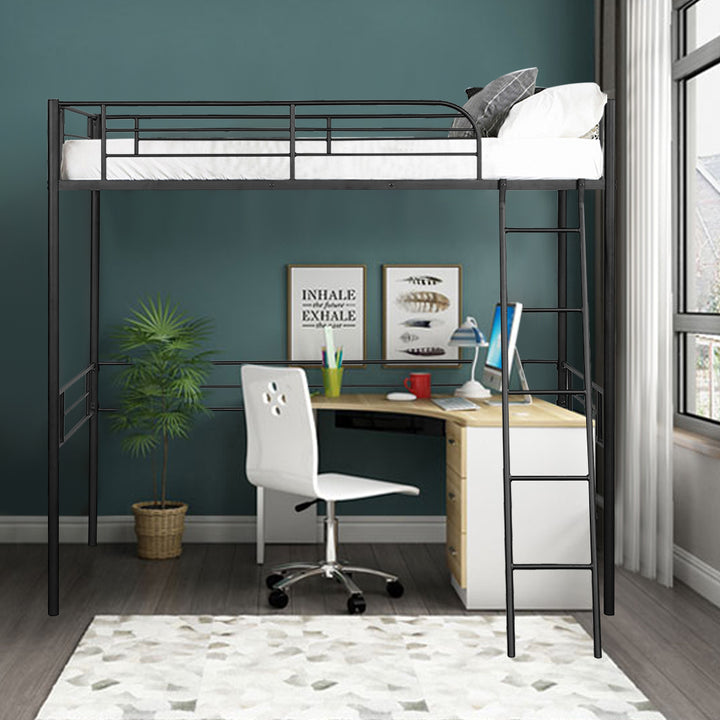 Giantex Heavy Duty Twin Loft Bed with Ladder