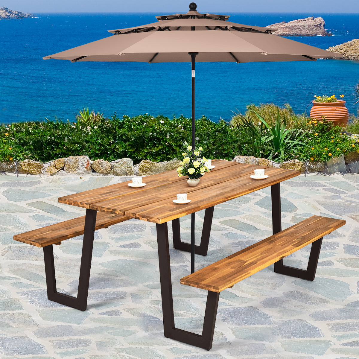 picnic table set - Giantex