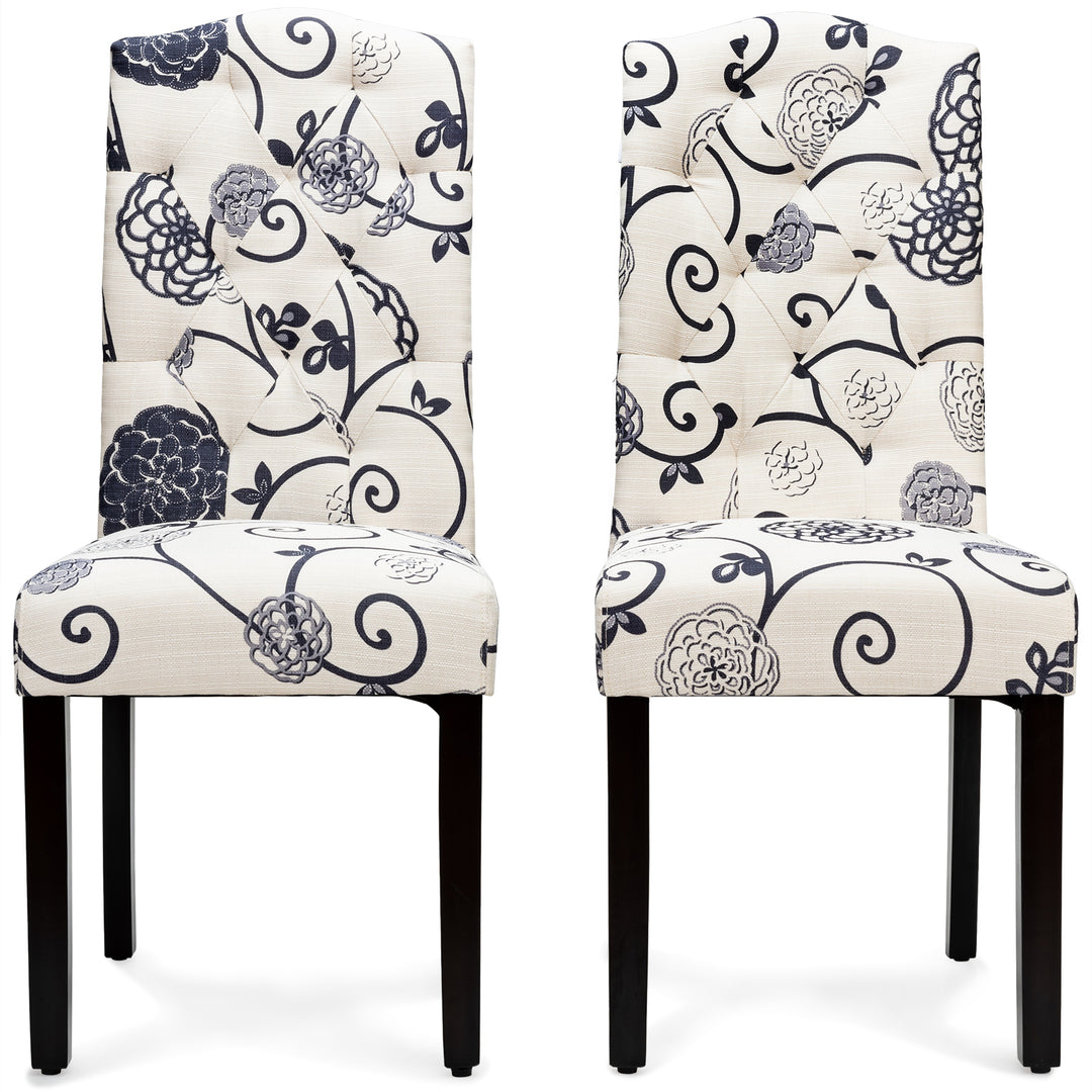 Giantex Parsons Chairs, Uphostered Kitchen Dining Chairs w/Wood Legs