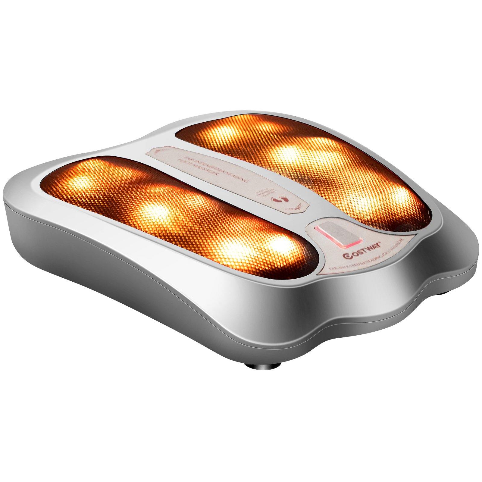 Giantex Foot Massager, Home Office Foot Warmer for Plantar Fasciitis & Stress Relief (Gray) - Giantexus