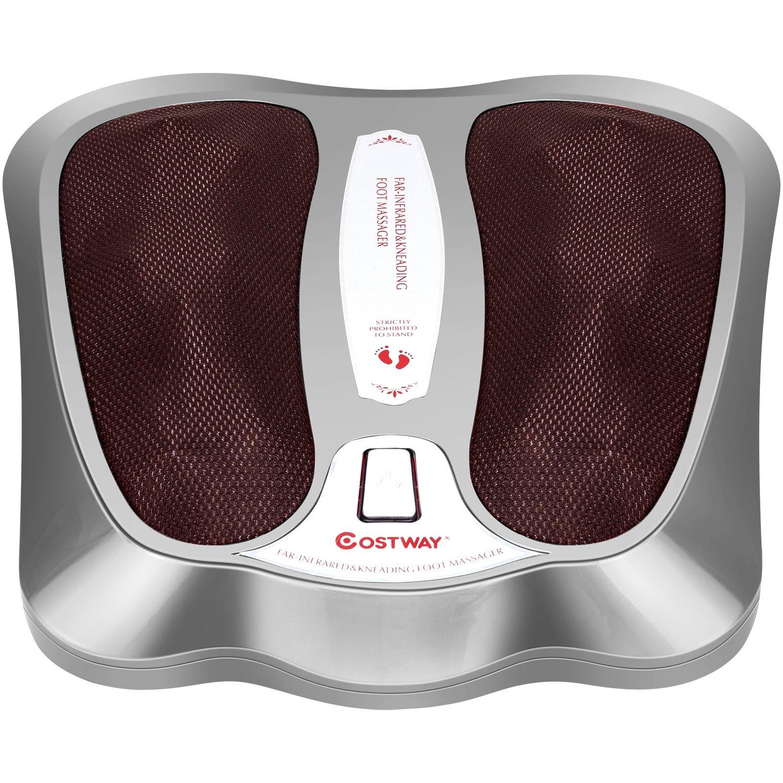 Giantex Foot Massager, Home Office Foot Warmer for Plantar Fasciitis & Stress Relief (Gray) - Giantexus