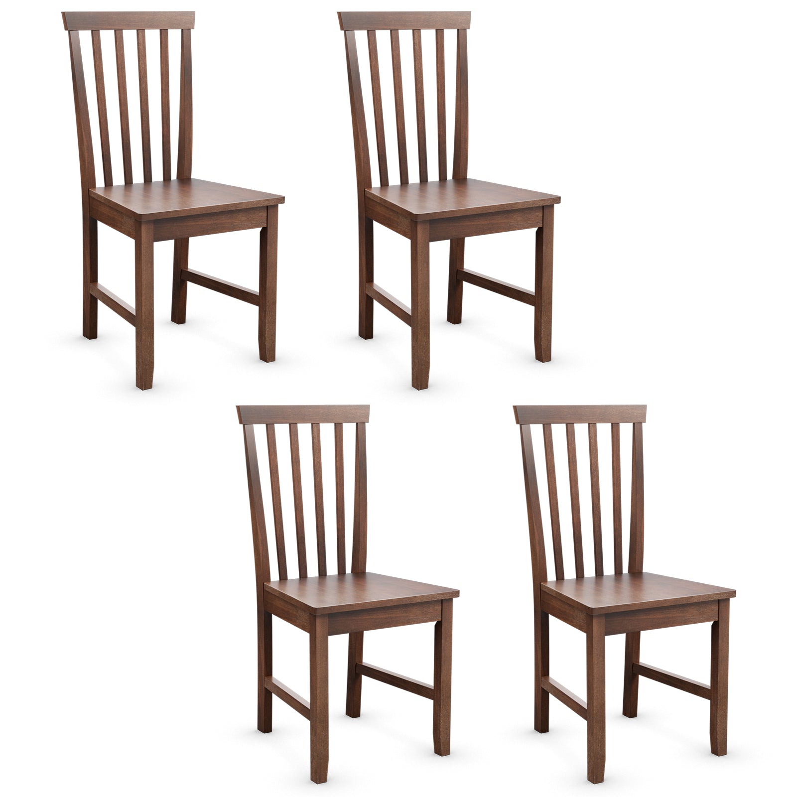 Set of 4 Dining Room Side Chair - Giantex
