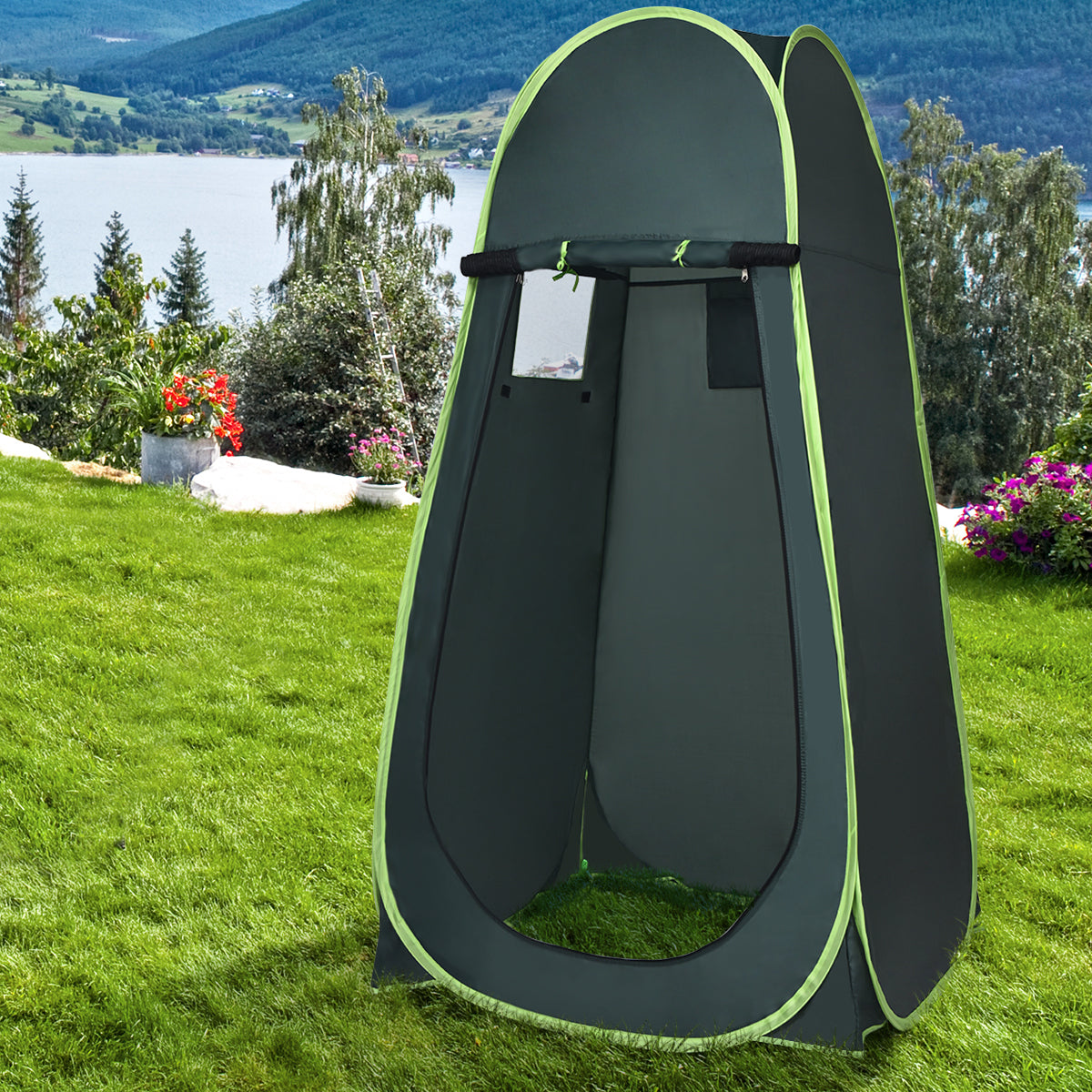 Giantex Pop Up Shower Tent Portable Camping Tent for Dressing