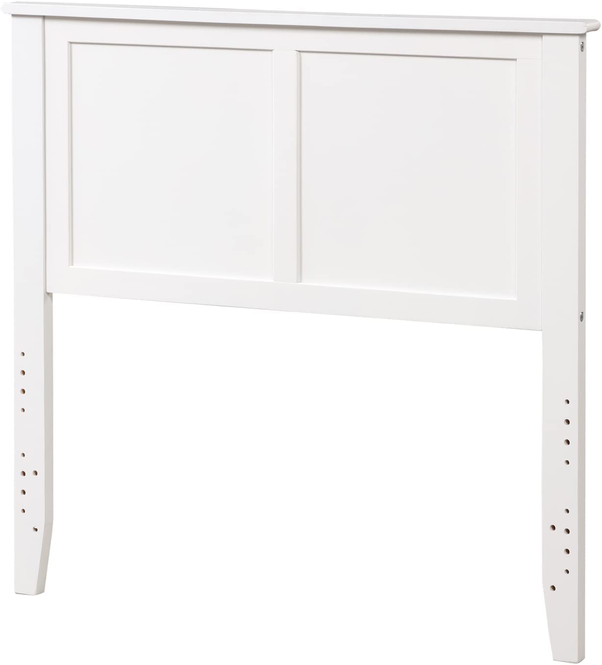 Giantex Wood Headboard, Flat Panel Headboard with Pre-drilled Holes for Height Adjustment