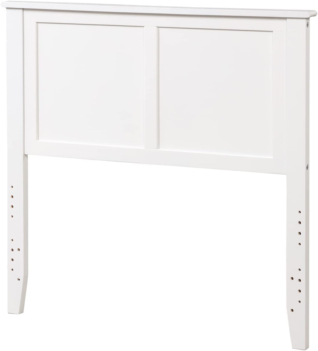 Giantex Wood Headboard, Flat Panel Headboard with Pre-drilled Holes for Height Adjustment