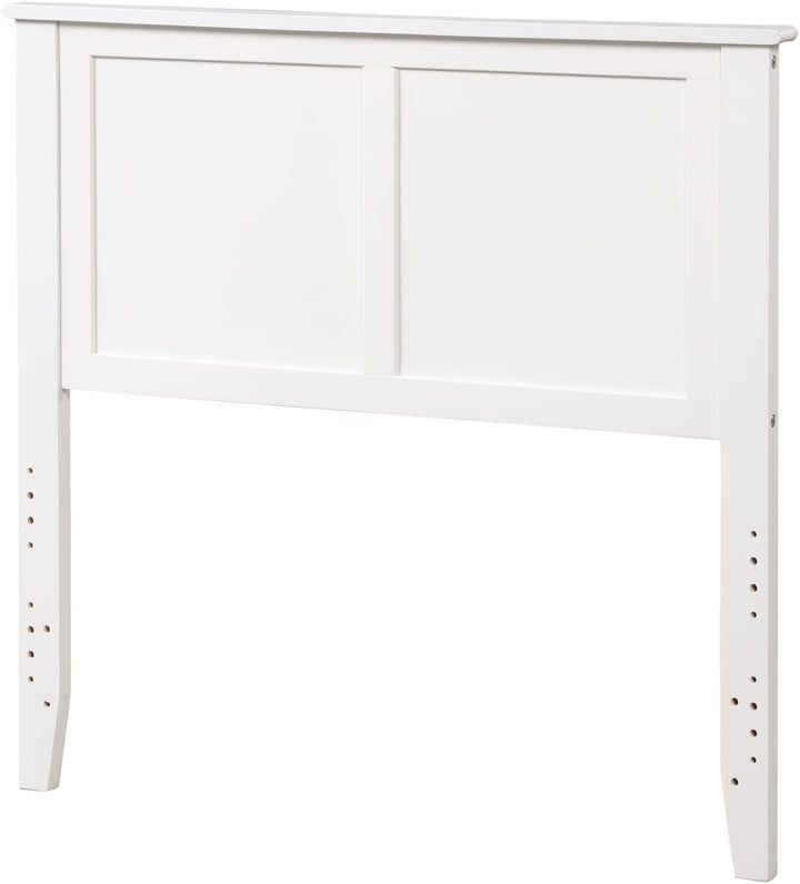 Giantex Wood Headboard, Flat Panel Headboard with Pre-drilled Holes for Height Adjustment