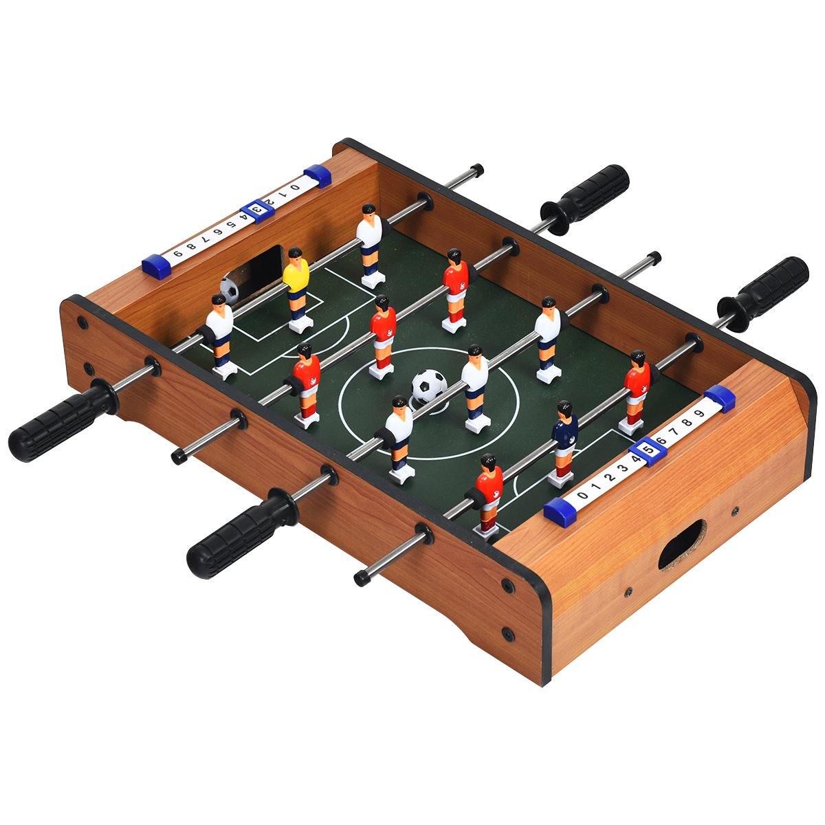 Giantex 20in Foosball Table , Mini Foosball Table Top w/ Score Keepers, 2 Balls - Giantexus
