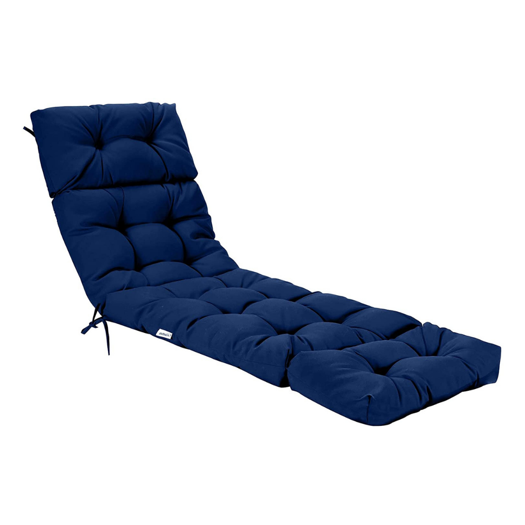 Giantex Set of 1/2/4 Lounge Chair Cushion(73X22X4 Inch)