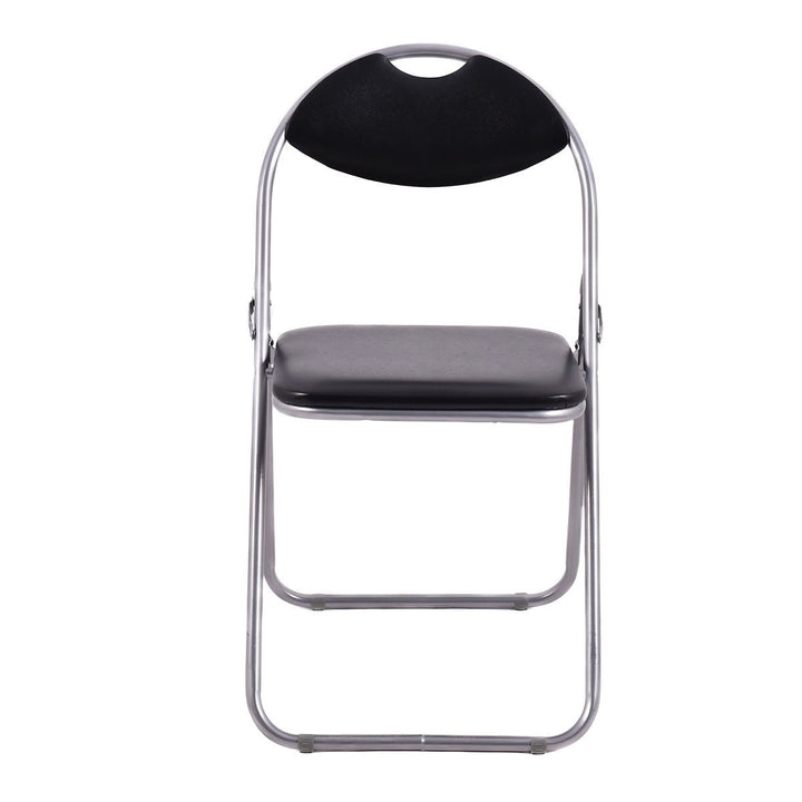 6 PCS Folding Chairs Set with Padded Seats and Carrying Handle - Giantexus