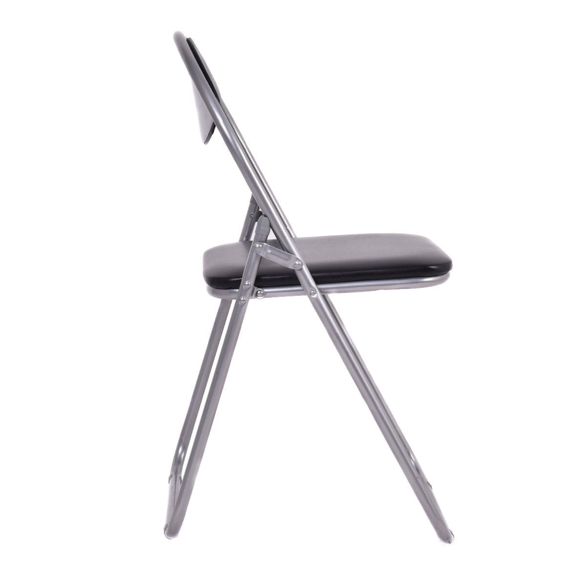 6 PCS Folding Chairs Set with Padded Seats and Carrying Handle - Giantexus