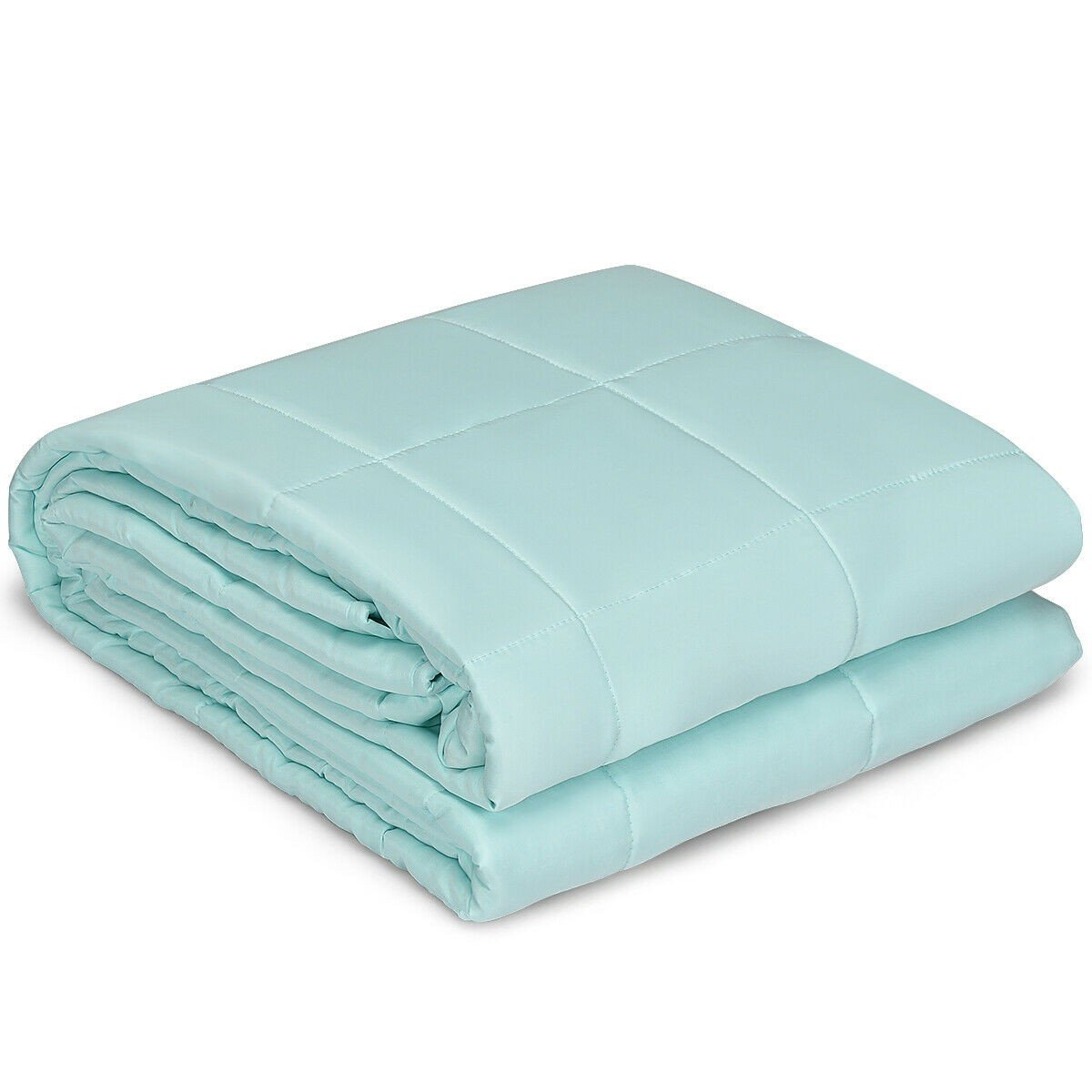 Luxury Cooling Silk Sewed in Cotton Pink, Blue, Green, 48" x 72"  60" x 80" | 15lbs