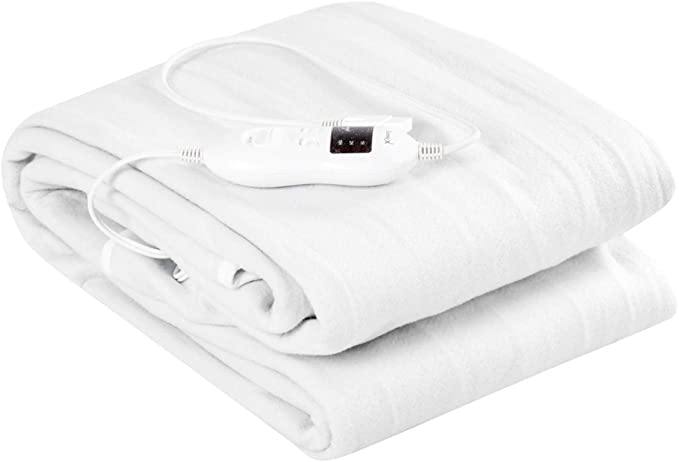 Giantex Heated Electric Mattress Pad w/ 8 Temperature Regulation (Twin/Full/Queen/King) - Giantexus