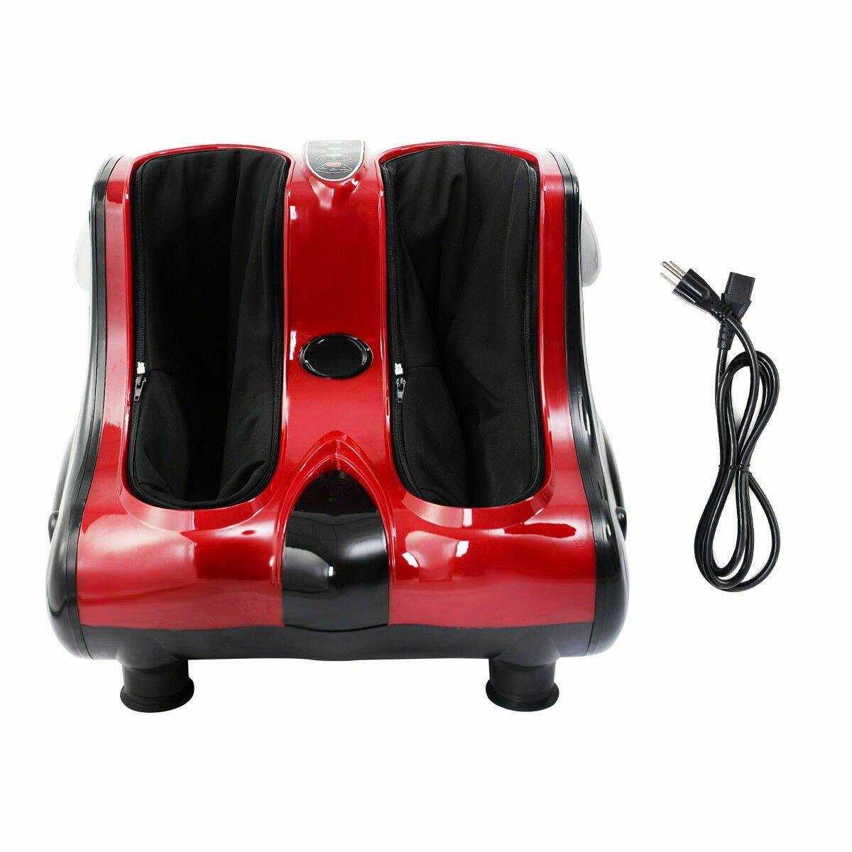 Giantex Foot Calf Leg Massager Machine, Shiatsu Kneading Rolling Vibration Heating - Giantexus