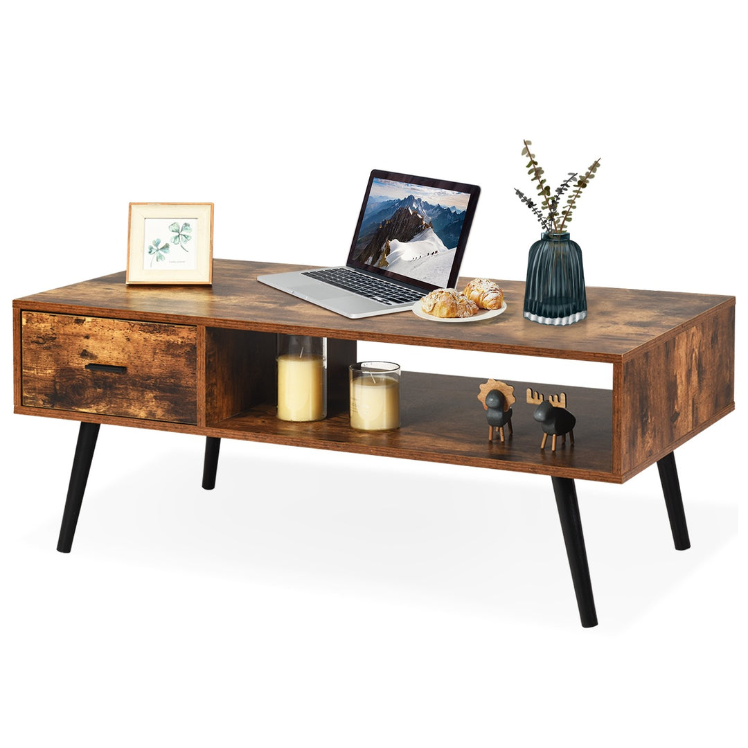 Coffee Table Mid-Century Modern TV Table