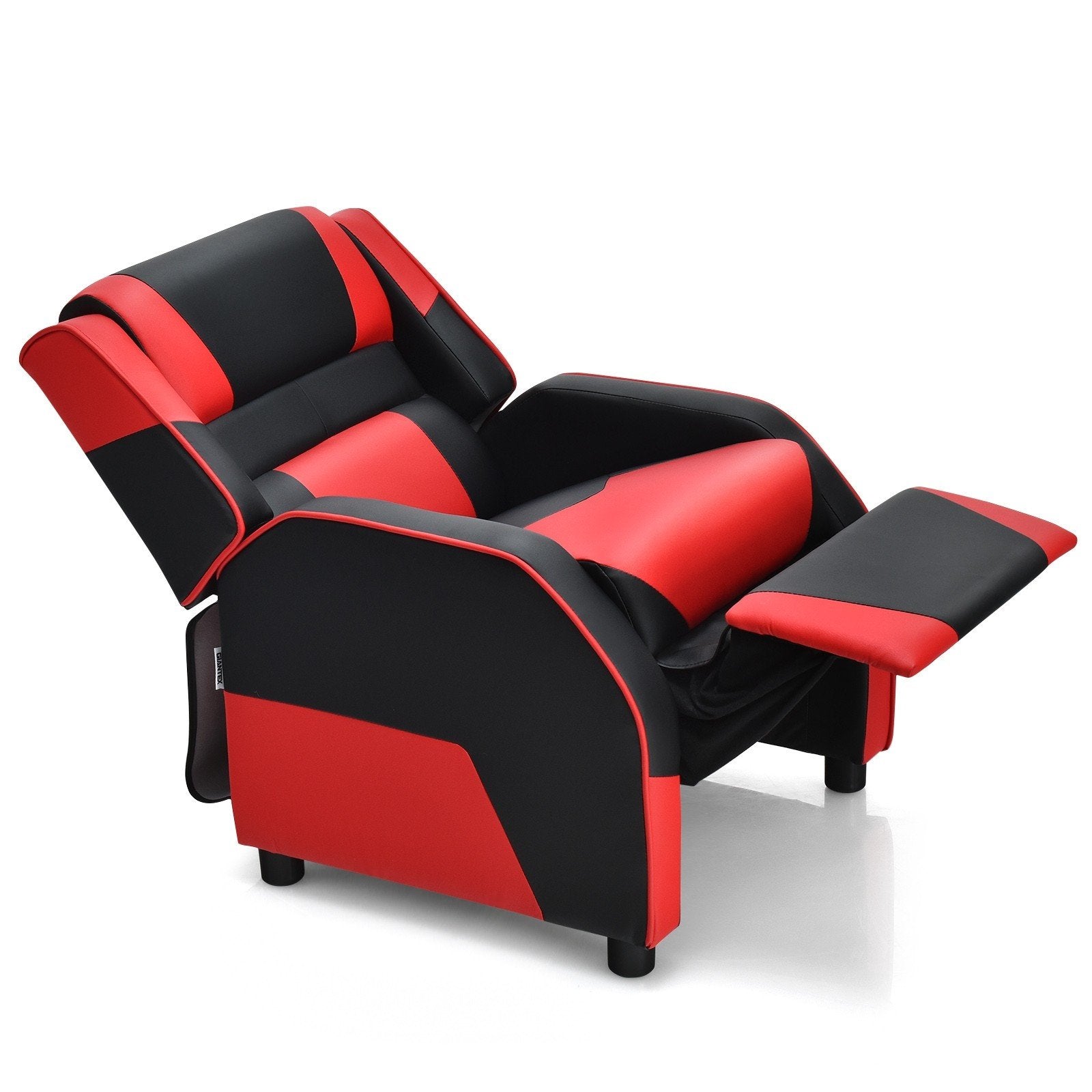 Ergonomic PU Leather Armchair - Giantex