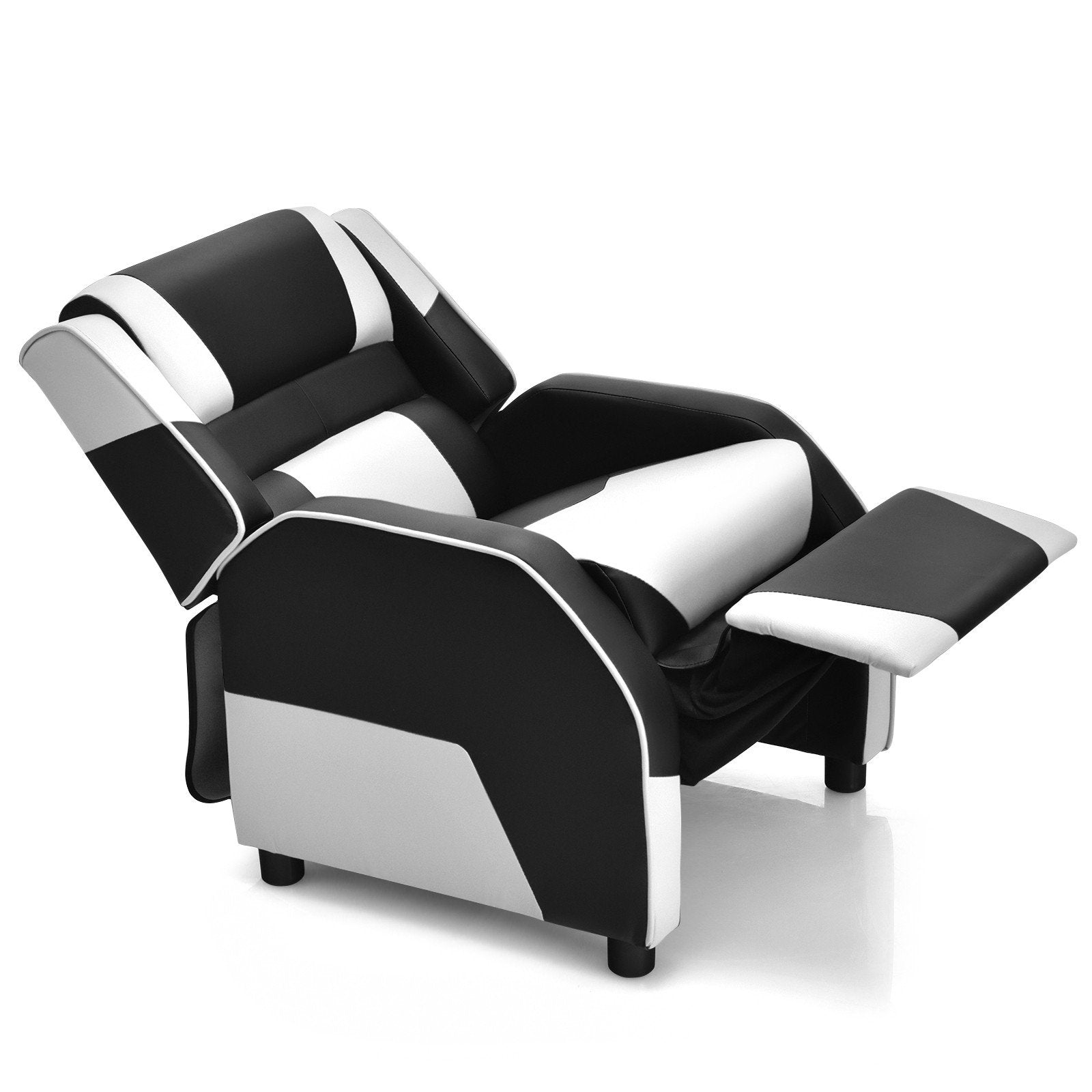 Ergonomic PU Leather Armchair - Giantex