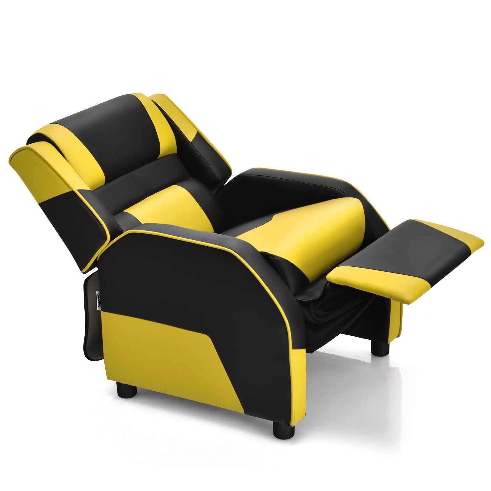 Ergonomic PU Leather Armchair - Giantex