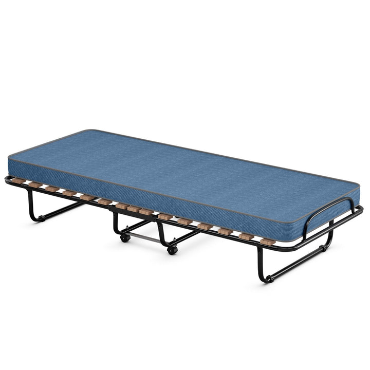 Rollaway Guest Bed W/Foam Mattress