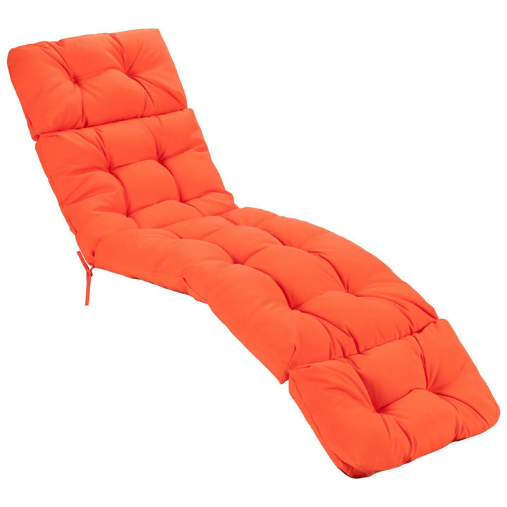 Giantex Set of 1/2/4 Lounge Chair Cushion(73X22X4 Inch)