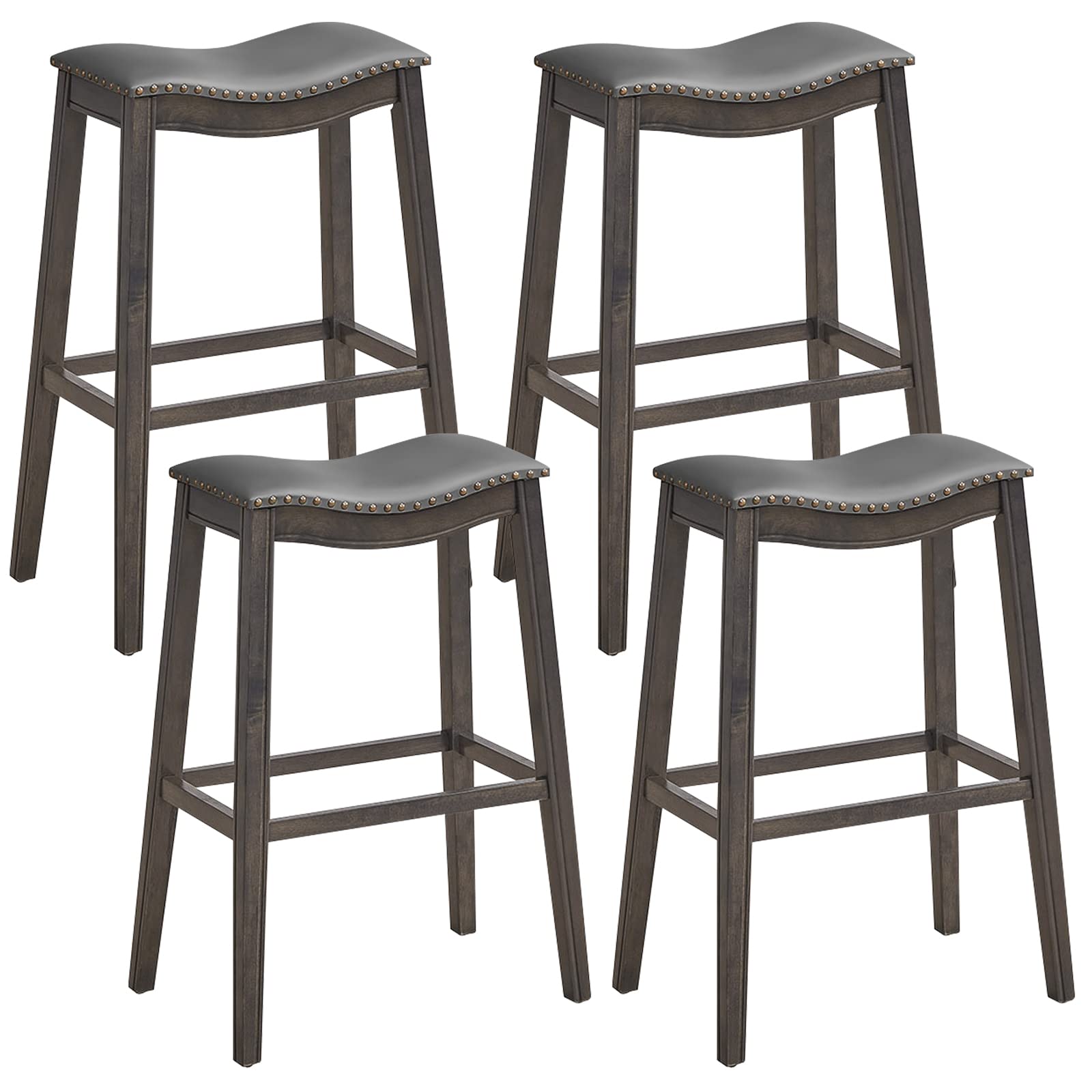 Giantex Counter Height Bar Stools Set