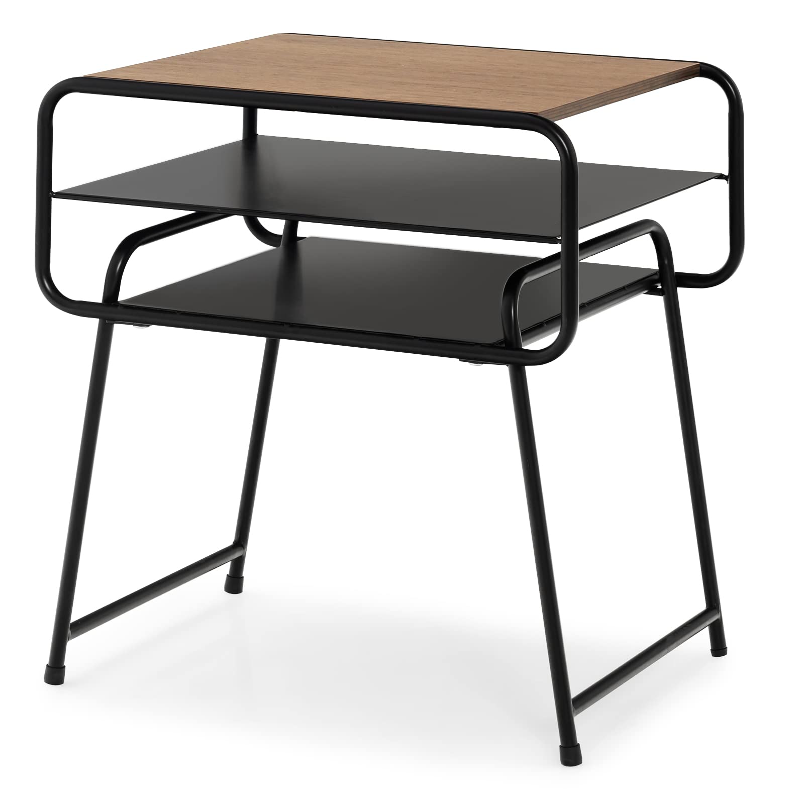 Giantex 3-Tier Side End Table with Shelf