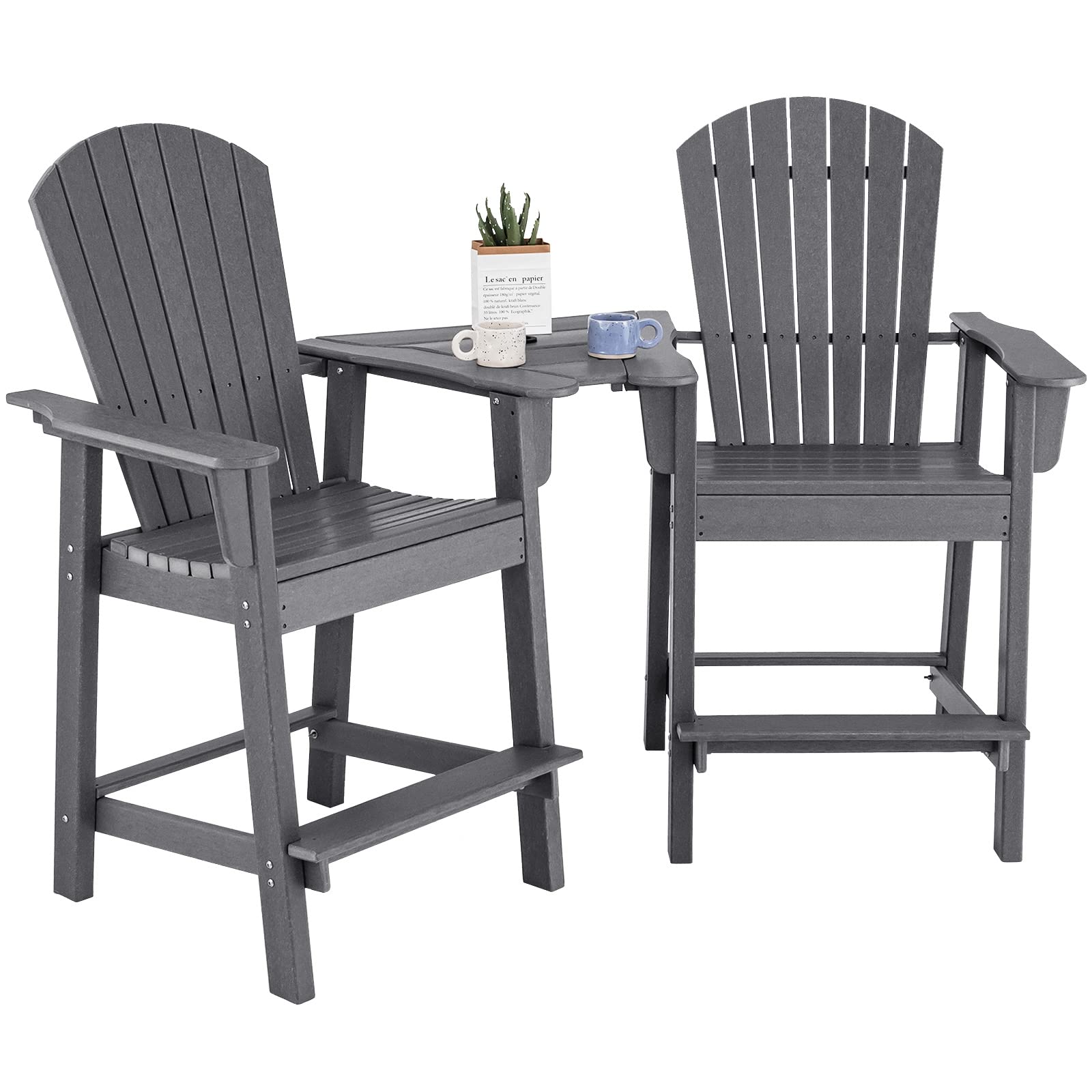Giantex Tall Adirondack Chair Set