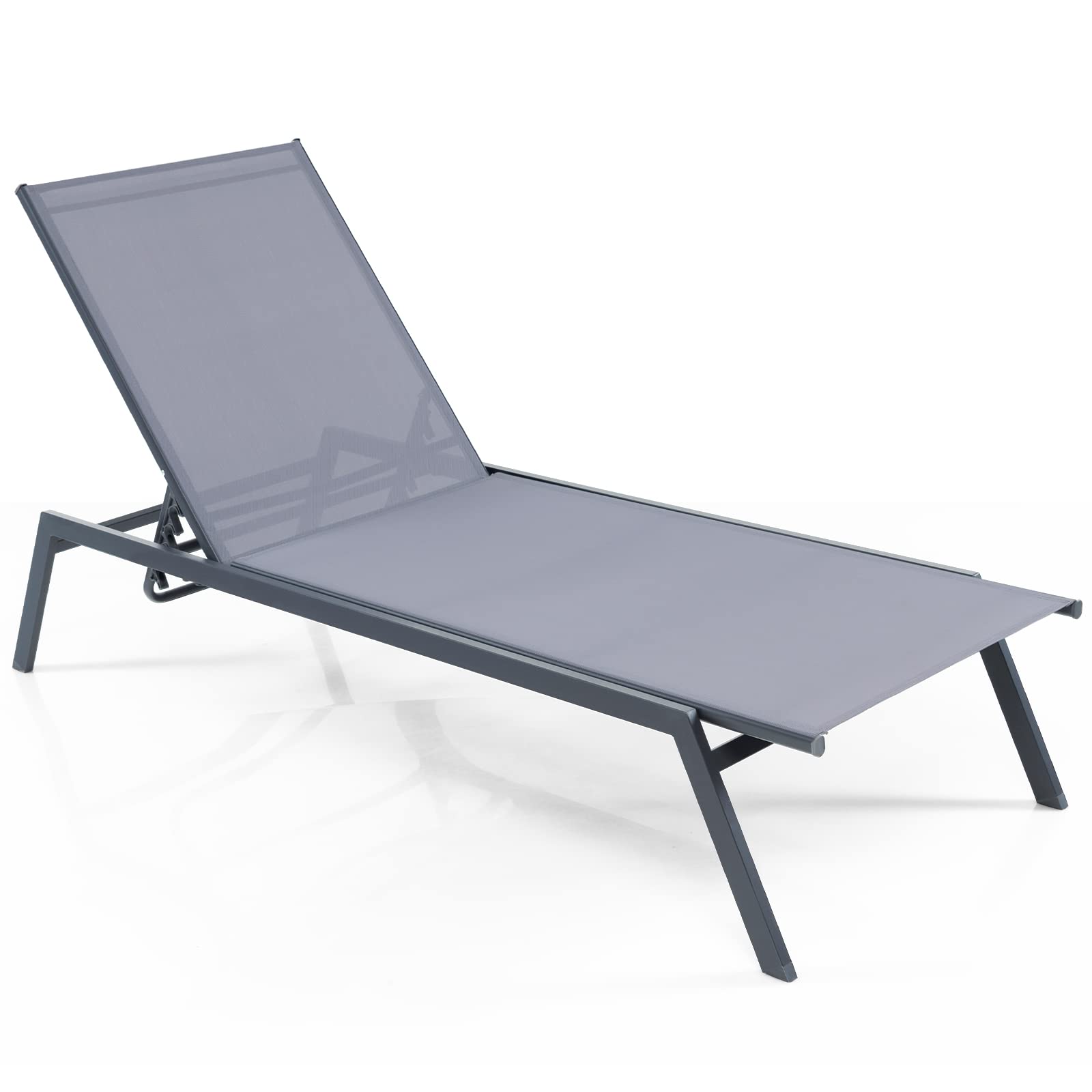 Giantex Patio Chaise Lounge Chair