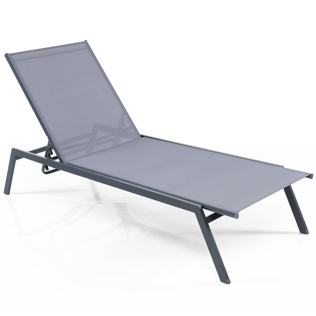 Giantex Patio Chaise Lounge Chair