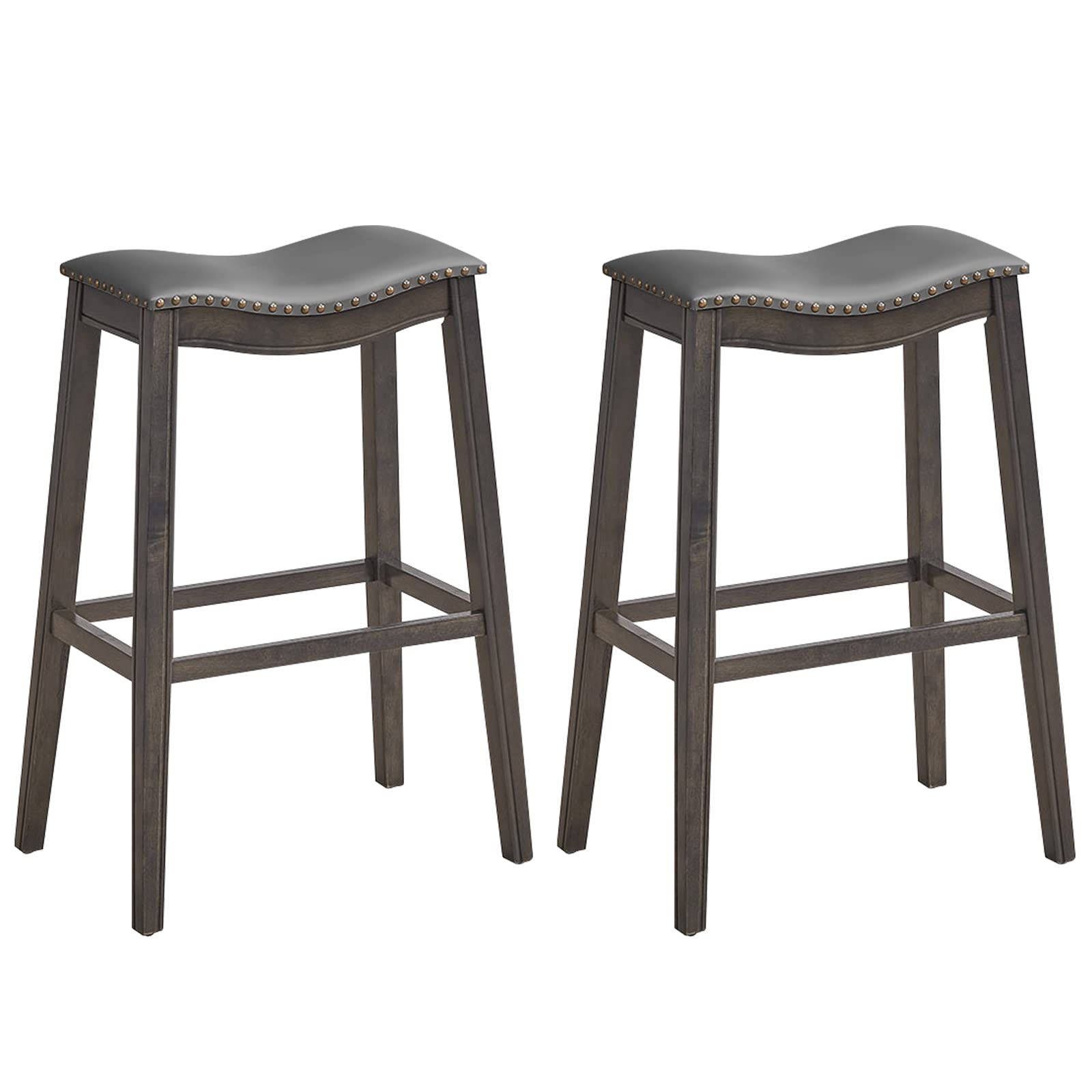 Giantex Counter Height Bar Stools Set