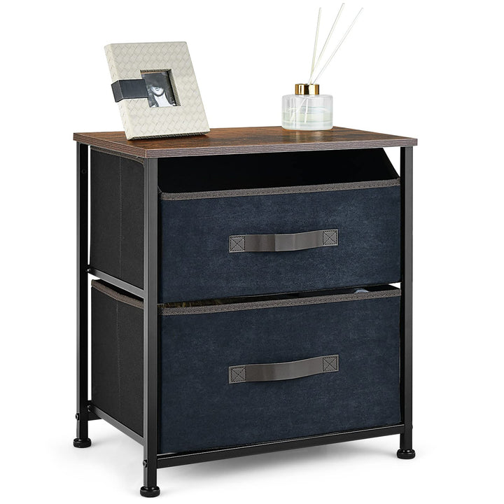 Giantex Nightstand with 2 Drawers