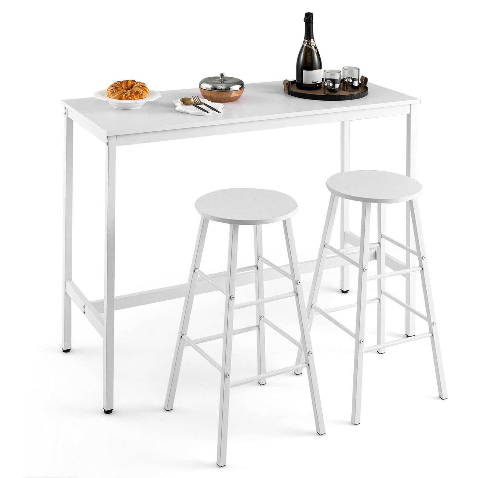 Giantex 3-Piece Bar Table Set for 2