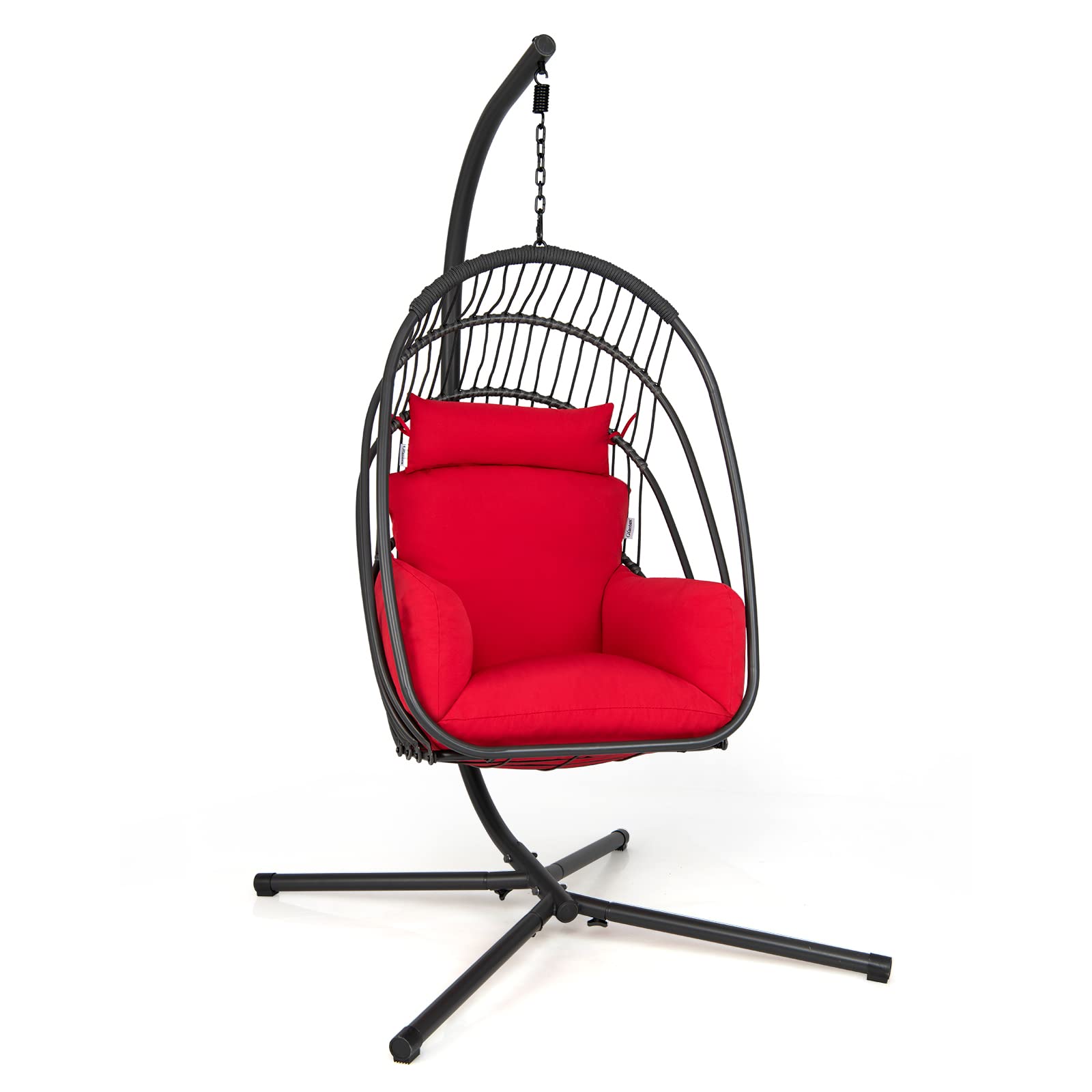 Giantex Egg Chair Hammock Stand - Hanging Swing with Stand