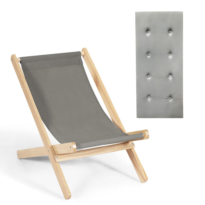 Giantex Beach Sling Chair, Outdoor Lounge Chair