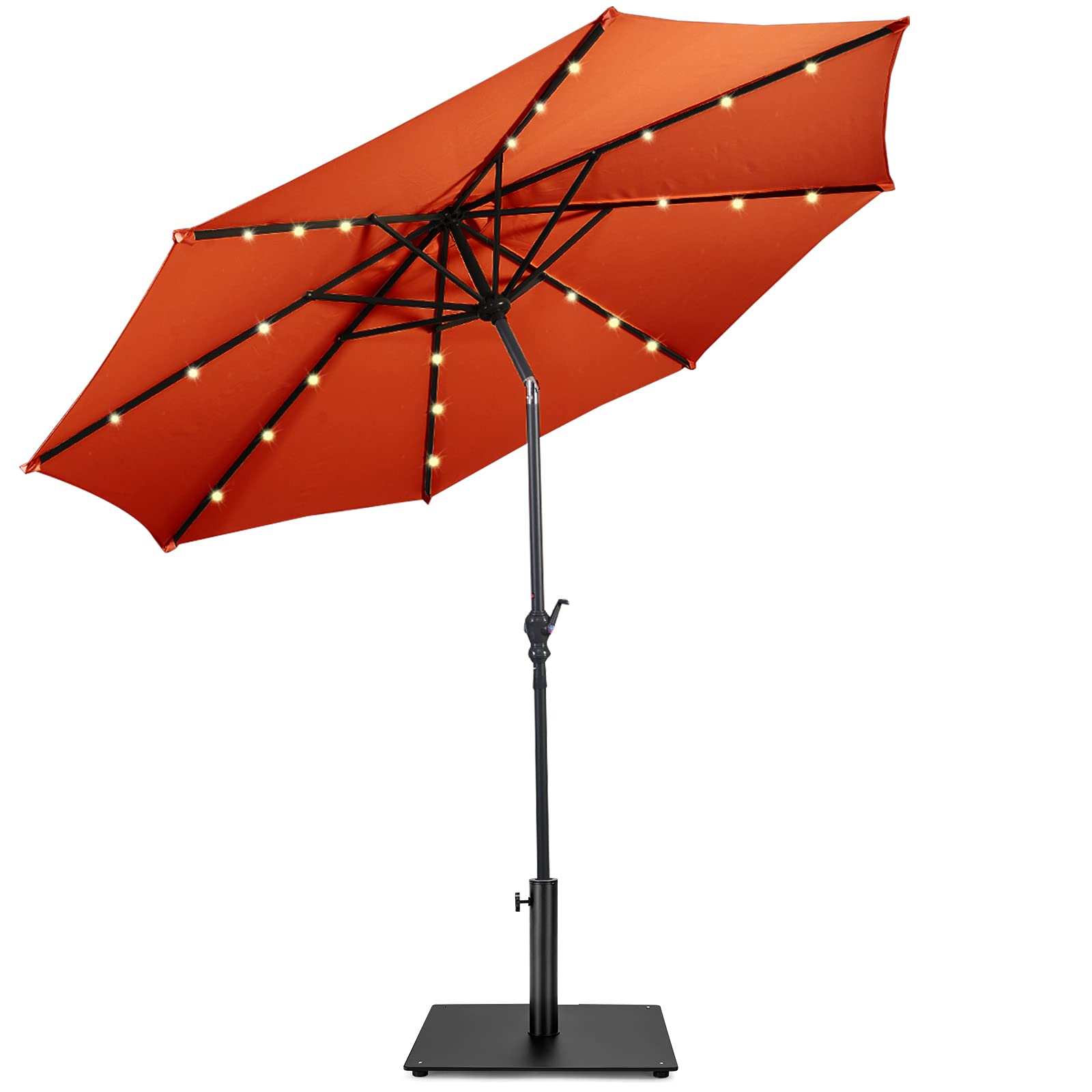 Giantex Patio Umbrella with Base Stand