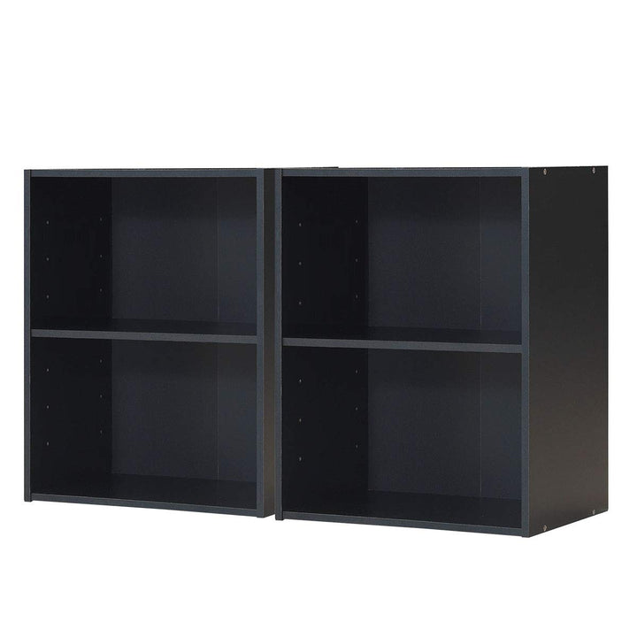 Giantex Bookshelf and Bookcase 2-layer Storage Shelf