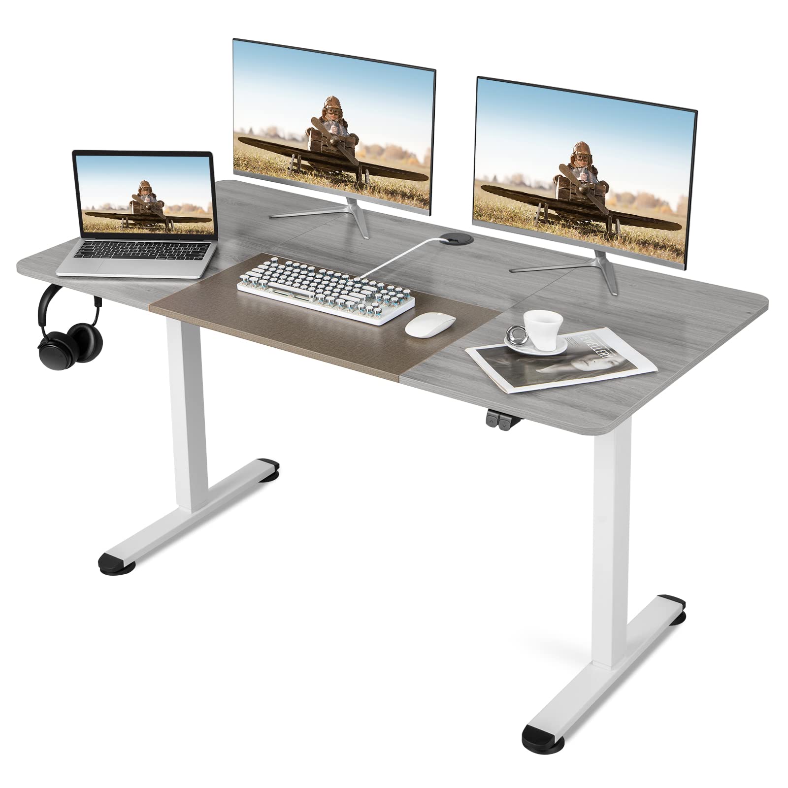 Giantex Electric Height Adjustable Standing Desk