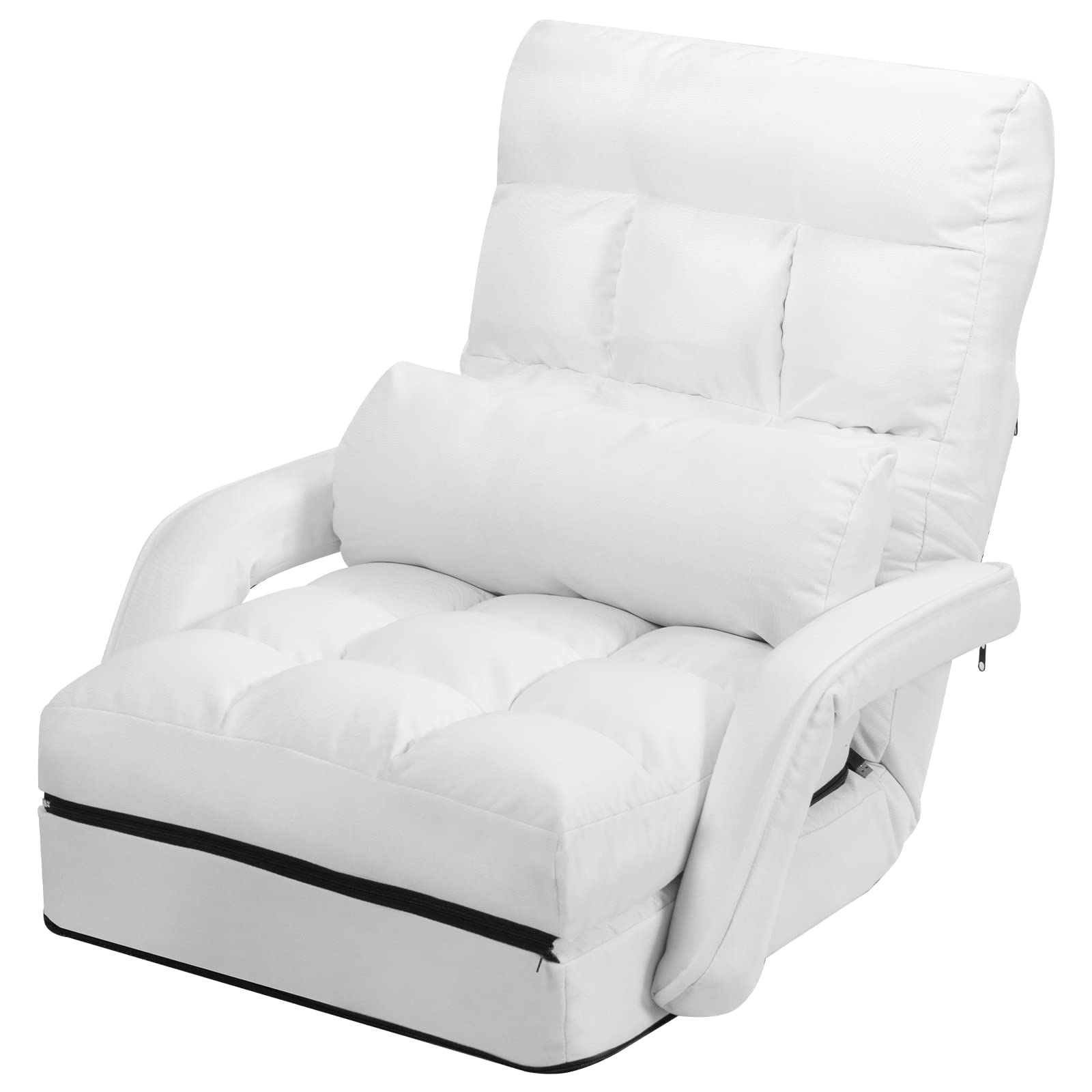 Giantex Chaise Lounge Chair Indoor Multipurpose Folding Armchair Couch Lounger